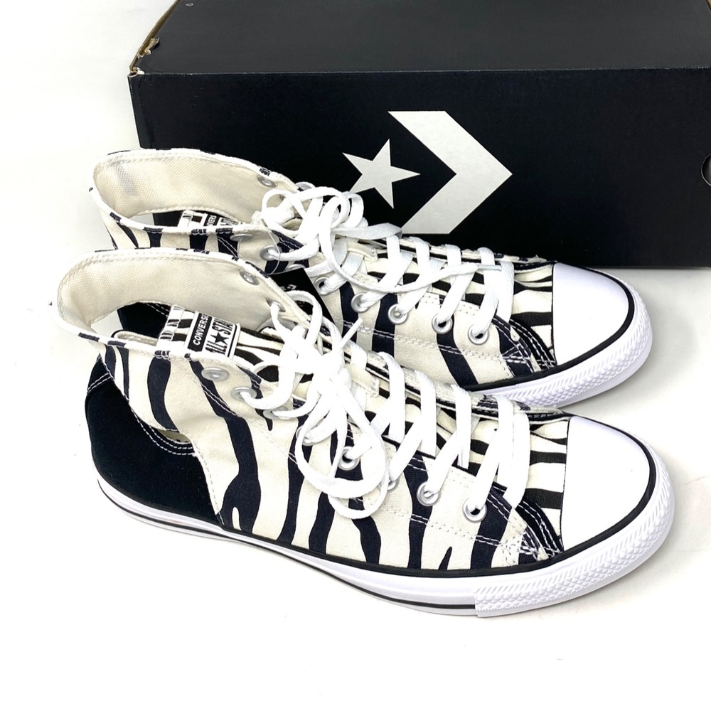 💖MEGA SALE💖Converse Chuck Taylor Twisted Upper High Black Canvas Men’s 167718C - Picture 7 of 10